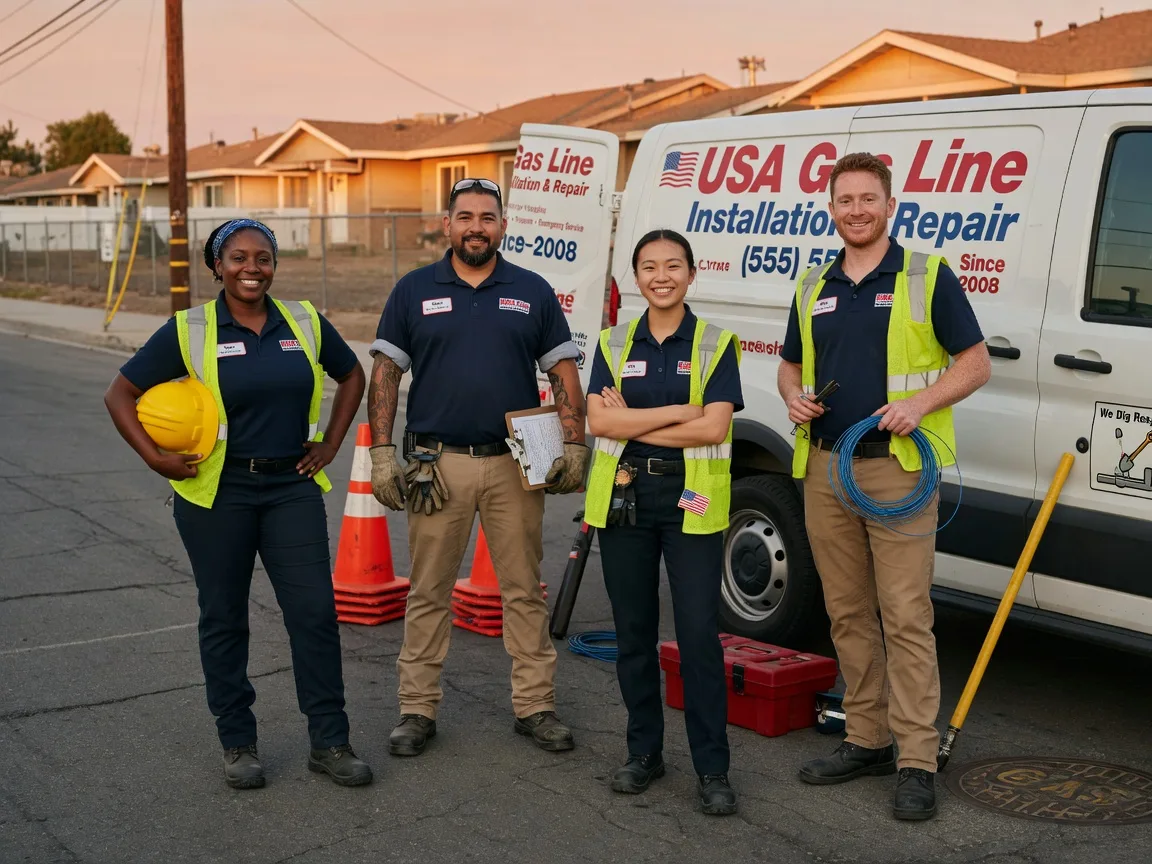 Gas Line Installation company in Hildebran, NC